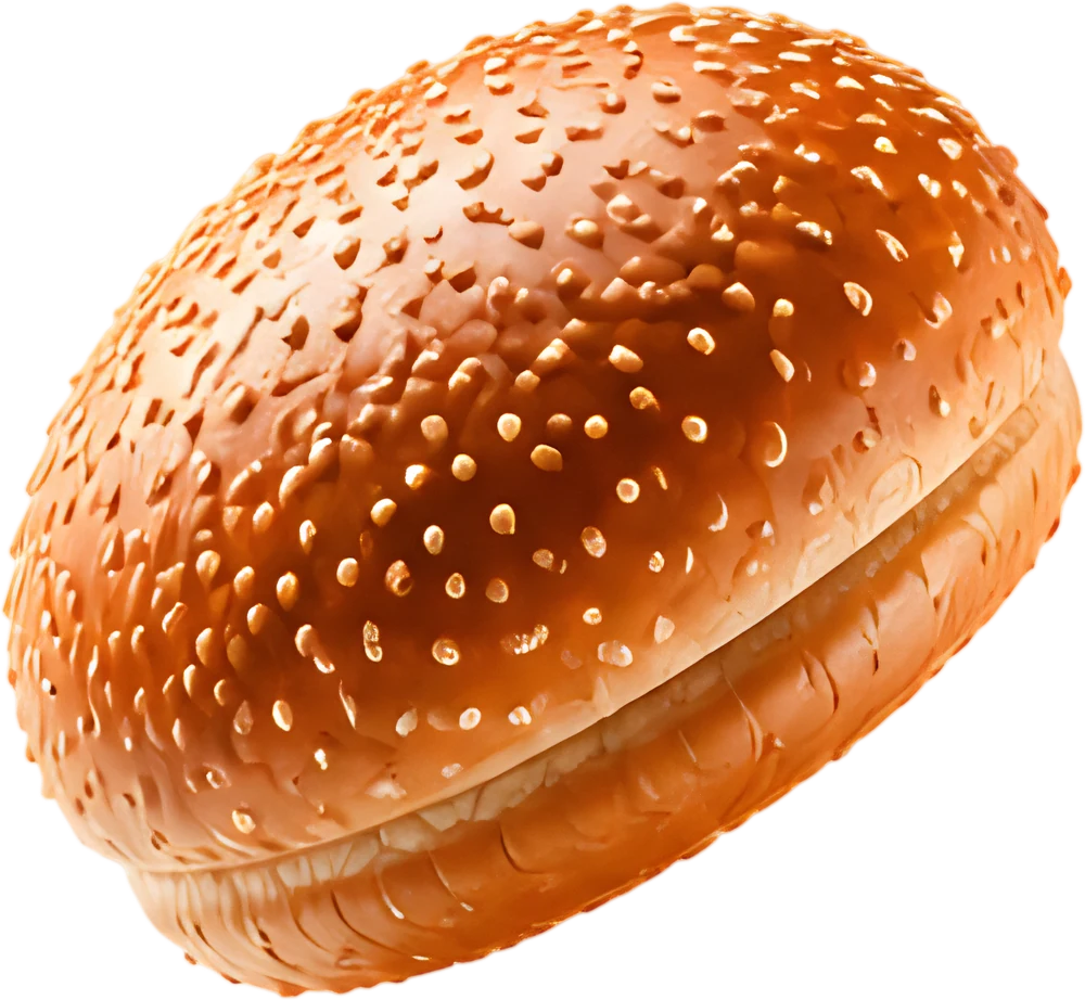 Sesame burger bun